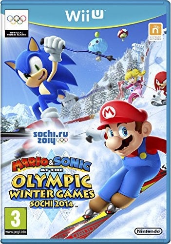 Nintendo Mario And Sonic At The Sochi 2014 Olympic Winter Refurbished Nintendo Wii U Game